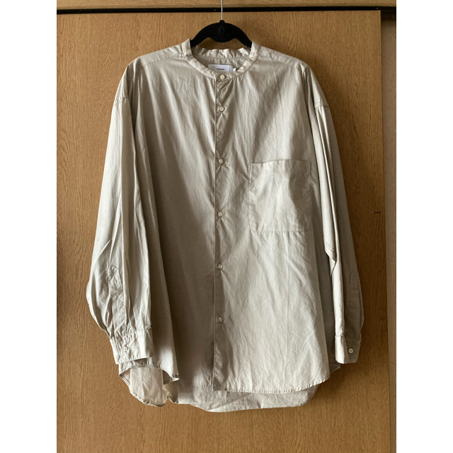 1LDK SELECT(ワンエルディーケーセレクト)のGraphpaper グラフペーパー Band Collar Shirt メンズのトップス(シャツ)の商品写真