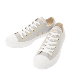 コンバース(CONVERSE)のCONVERSE×earth ALL STAR スニーカー ﾗｲﾄｸﾞﾚｰ ☆(スニーカー)