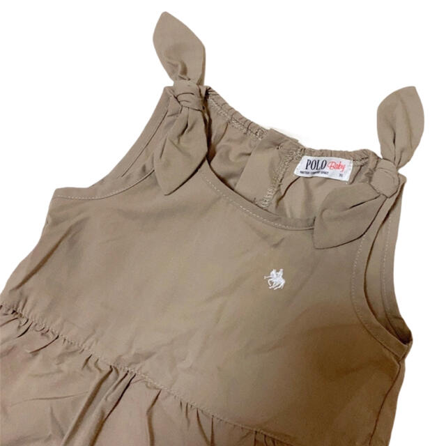 POLO RALPH LAUREN(ポロラルフローレン)のPOLO baby ロンパース　ワンピース キッズ/ベビー/マタニティのベビー服(~85cm)(ロンパース)の商品写真