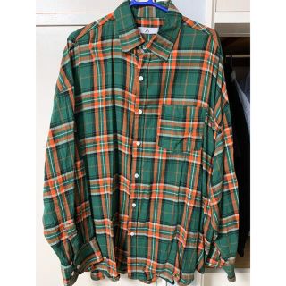 Asclo  Akon checked over shirt (シャツ/ブラウス(長袖/七分))