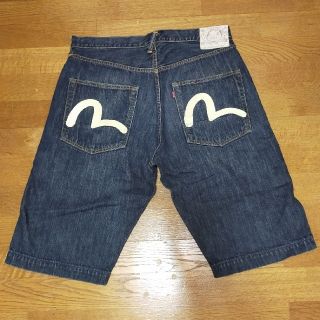 エビス(EVISU)のEVISU エヴィス LOT7001 デニムハーフパンツ 34インチ(デニム/ジーンズ)