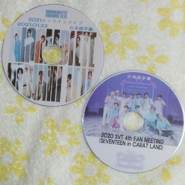 SEVENTEEN(セブンティーン)のSEVENTEEN☆INCOMPLETE & CARAT LAND★DVD２枚 エンタメ/ホビーのDVD/ブルーレイ(ミュージック)の商品写真