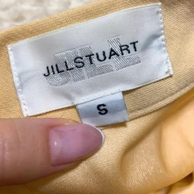 JILLSTUART(ジルスチュアート)のJILLSTUART スカート　パステルイエロー レディースのスカート(ひざ丈スカート)の商品写真