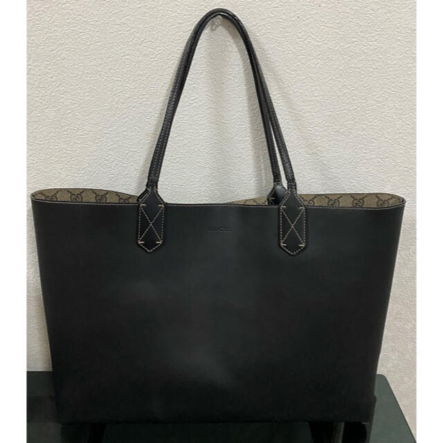 Gucci(グッチ)のGUCCI グッチ 372613 GGスプリーム　リバーシブルトートバッグ レディースのバッグ(トートバッグ)の商品写真