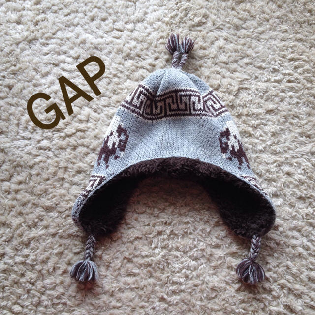 GAP(ギャップ)のbaby GAP  ニットキャップ🐏 レディースの帽子(ニット帽/ビーニー)の商品写真