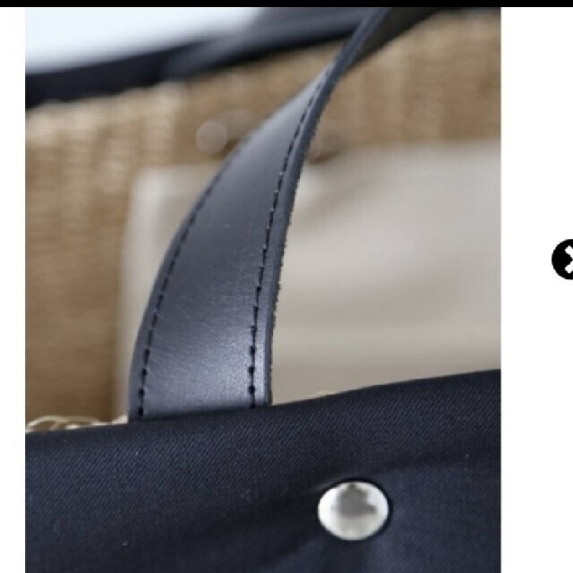 COMME des GARCONS(コムデギャルソン)のトリココムデギャルソン/2021SS/エステルウールギャバ×天然草バッグ新品 レディースのバッグ(かごバッグ/ストローバッグ)の商品写真