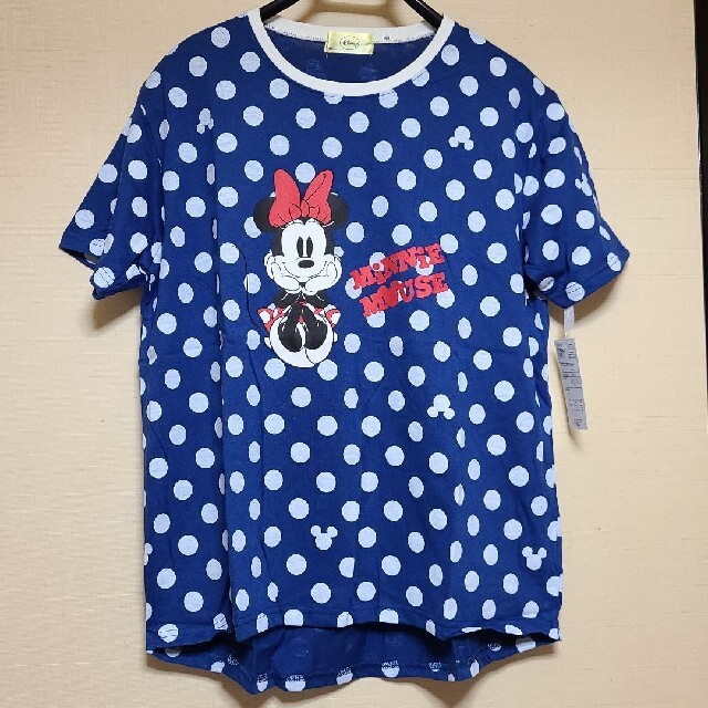 Disney(ディズニー)の【ディズニー】半袖ドット柄ビッグTシャツ レディースのトップス(Tシャツ(半袖/袖なし))の商品写真