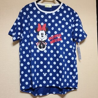 ディズニー(Disney)の【ディズニー】半袖ドット柄ビッグTシャツ(Tシャツ(半袖/袖なし))