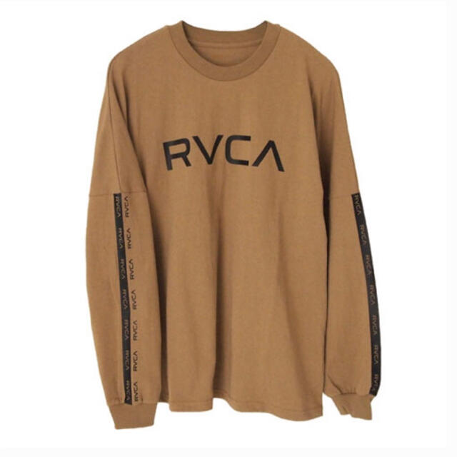 RVCA(ルーカ)の新品 RVCA ルーカ S ビッグ ルーカ 長袖 ライン ロゴ Tシャツ  メンズのトップス(Tシャツ/カットソー(七分/長袖))の商品写真