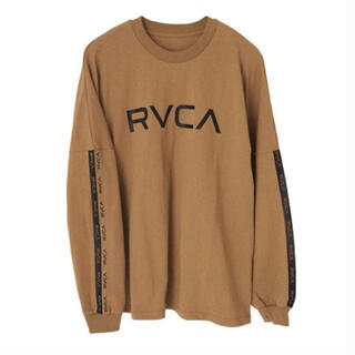 ルーカ(RVCA)の新品 RVCA ルーカ S ビッグ ルーカ 長袖 ライン ロゴ Tシャツ (Tシャツ/カットソー(七分/長袖))