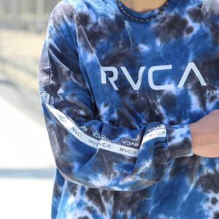 ルーカ(RVCA)の新品 RVCA ルーカ L ビッグ ルーカ 長袖 ライン ロゴ Tシャツ (Tシャツ/カットソー(七分/長袖))