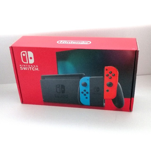 Nintendo Switch 新型 購入日証明シール貼っております