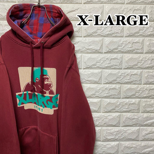 XLARGE プルオーバーパーカー