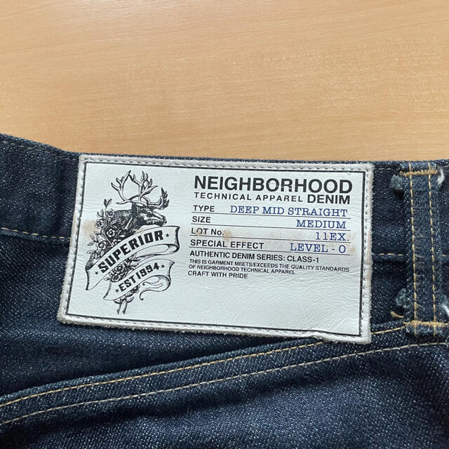 NEIGHBORHOOD(ネイバーフッド)の最終値下げ！neighborhoodネイバーフッド  デニム7分丈ショーツ メンズのパンツ(デニム/ジーンズ)の商品写真