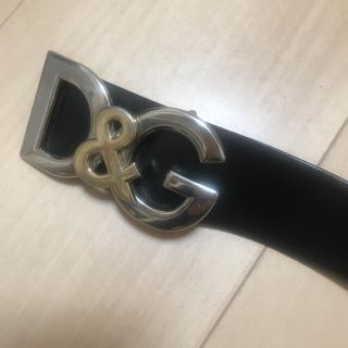 ディーアンドジー(D&G)のドルガバ ベルト バックル ブラック D&G メンズ(ベルト)