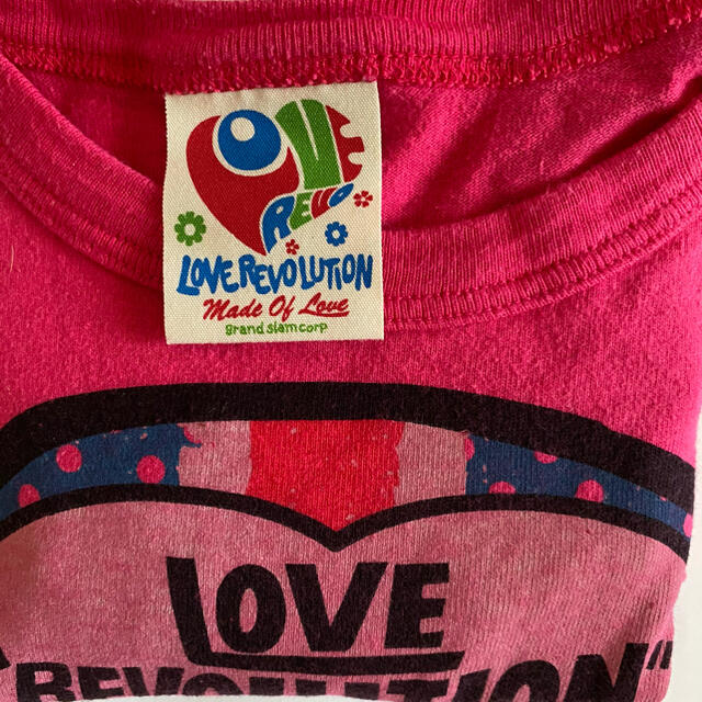 LOVE REVOLUTION(ラブレボリューション)のLoveRevolution 半袖 tシャツ キッズ/ベビー/マタニティのキッズ服男の子用(90cm~)(Tシャツ/カットソー)の商品写真