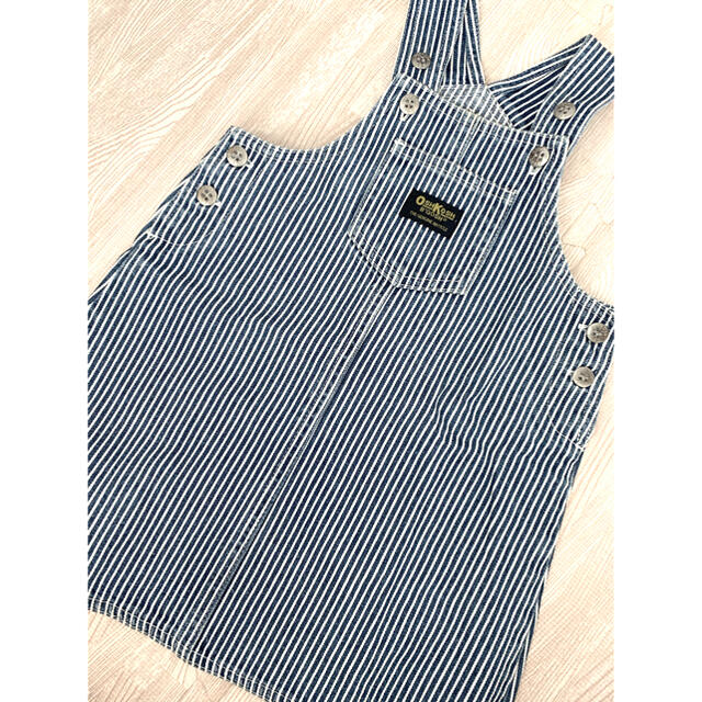 OshKosh(オシュコシュ)のOshKoshジャンスカ100cm キッズ/ベビー/マタニティのキッズ服女の子用(90cm~)(ワンピース)の商品写真