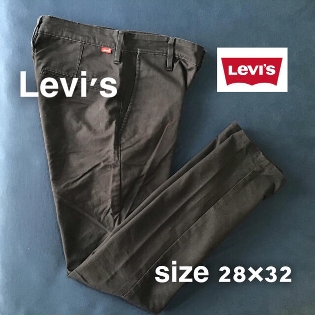 Levi's(リーバイス)のLevi's リーバイス　チノパン　ワークパンツ　28×32 ブラック　黒 メンズのパンツ(チノパン)の商品写真