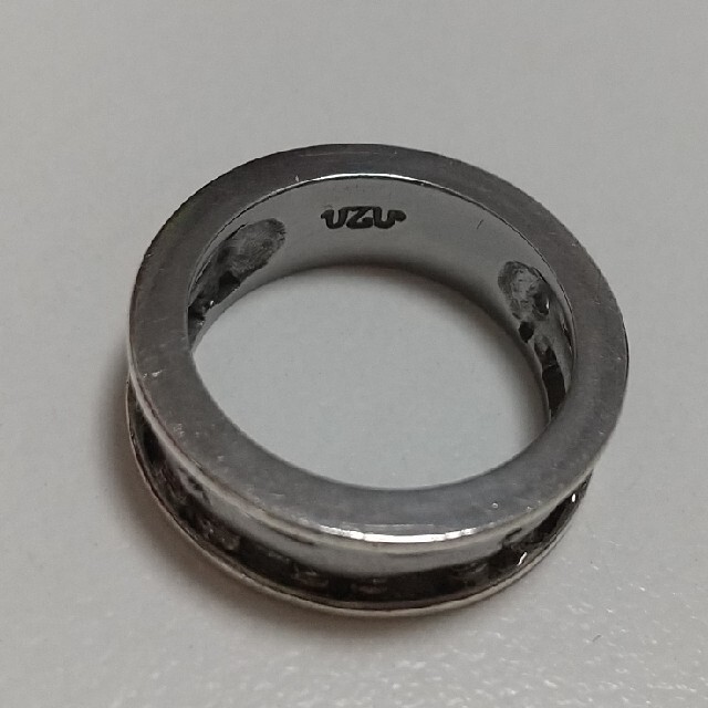 ＵＺＵ　シルバー指輪　ブラックロジウム レディースのアクセサリー(リング(指輪))の商品写真