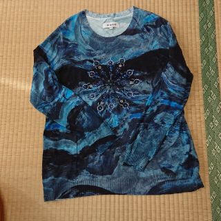 デシグアル(DESIGUAL)のDesigual  薄手のニット  ＸＬ(ニット/セーター)