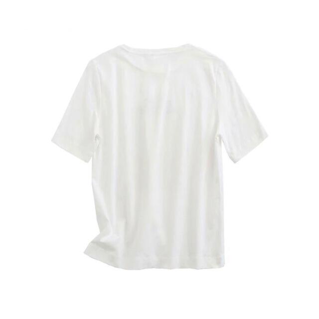 ZARA(ザラ)の🍀春新作🎏4169◆プリント ロゴ Tシャツ レディースのトップス(Tシャツ(半袖/袖なし))の商品写真