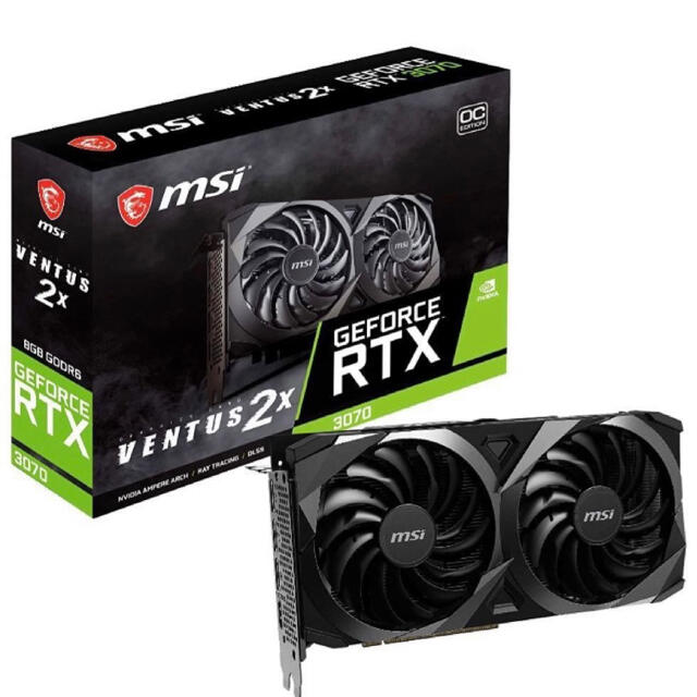 【新品】 MSI  RTX 3070 VENTUS グラフィックスボード