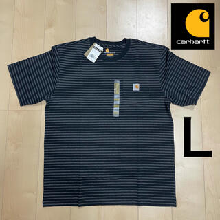 カーハート(carhartt)のcarhartt カーハート Tシャツ k87 L ボーダー(Tシャツ/カットソー(半袖/袖なし))