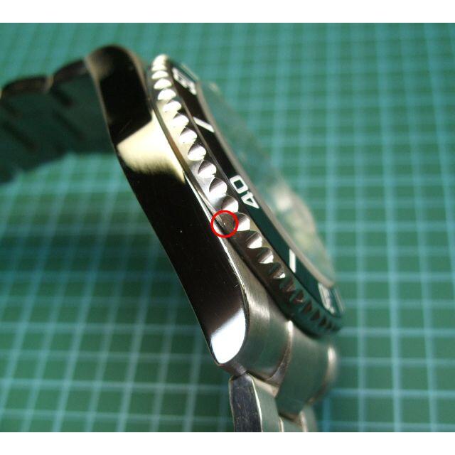 SEIKO(セイコー)のSEIKO mod サブマリーナ MMタイプ カスタム NH35 ベゼルキズ僅か メンズの時計(腕時計(アナログ))の商品写真