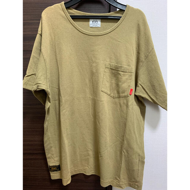 W)taps(ダブルタップス)の最終値下げWTAPSダフルタップス半袖Tシャツ　サイズS  メンズのトップス(Tシャツ/カットソー(半袖/袖なし))の商品写真