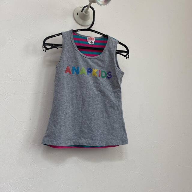 ANAP Kids(アナップキッズ)のアナップキッズ　タンクトップ キッズ/ベビー/マタニティのキッズ服女の子用(90cm~)(Tシャツ/カットソー)の商品写真