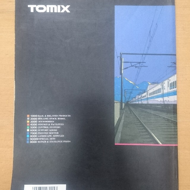 TOMIX 鉄道模型1991年 総合カタログ エンタメ/ホビーのおもちゃ/ぬいぐるみ(鉄道模型)の商品写真