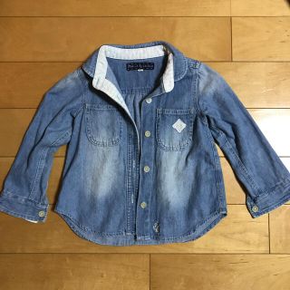 エスティークローゼット(s.t.closet)のs.t.closet デニムシャツ　100(ブラウス)