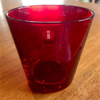 イッタラ(iittala)のイッタラ★カルティオ★タンブラー★廃盤★赤★レッド(グラス/カップ)