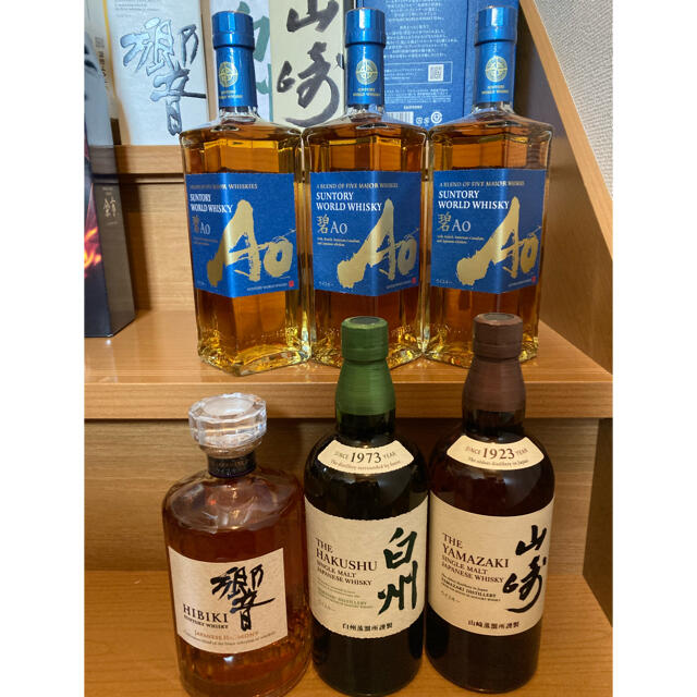 SUNTORY山崎　ウィスキー六本サントリー