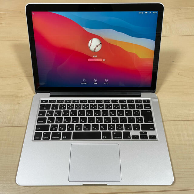Mac (Apple)(マック)のMacBook Pro 2015 Retina A1502 8GB 256GB スマホ/家電/カメラのPC/タブレット(ノートPC)の商品写真