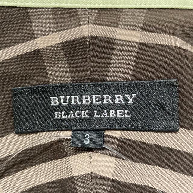 BURBERRY BLACK LABEL(バーバリーブラックレーベル)のバーバリーブラックレーベル サイズ3 L メンズのトップス(シャツ)の商品写真
