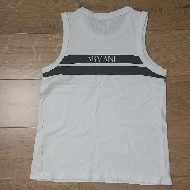 ARMANI JUNIOR(アルマーニ ジュニア)のアルマーニ ジュニアノースリーブTシャツ キッズ/ベビー/マタニティのキッズ服男の子用(90cm~)(Tシャツ/カットソー)の商品写真