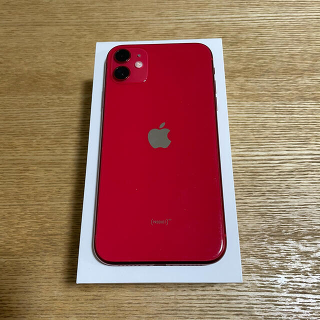 Apple iPhone 11 128GB PRODUCT RED 付属品未使用