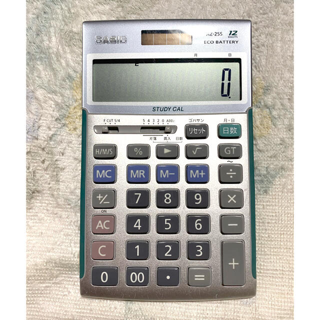 カシオ　CASIO 電卓　簿記　AZ-25S