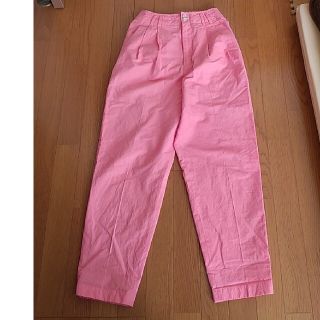 ユナイテッドアローズ(UNITED ARROWS)のがお様専用6(ROKU)BAFU TUCK PANTS/パンツ◆ 34ピンク(カジュアルパンツ)