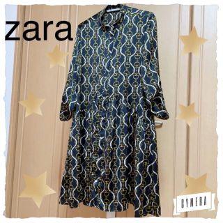 ザラ(ZARA)の美品　ZARAワンピース最終価格(ひざ丈ワンピース)