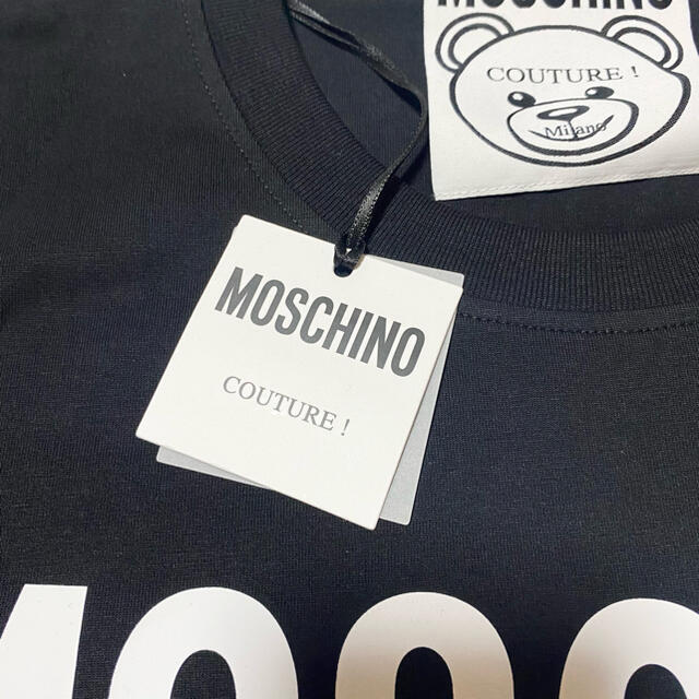 MOSCHINO(モスキーノ)の新品未使用！送料込み★Moschino★ロゴ Tシャツ イタリアンテディベア メンズのトップス(Tシャツ/カットソー(半袖/袖なし))の商品写真