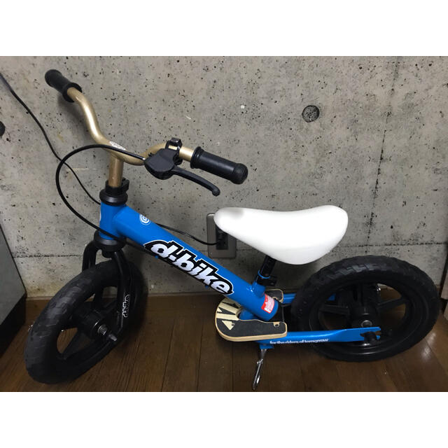 d-bike★子ども★自転車★ブルー★12インチ★キックバイク★ペダルなし自転車