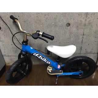 アイデス(ides)のd-bike★子ども★自転車★ブルー★12インチ★キックバイク★ペダルなし自転車(その他)