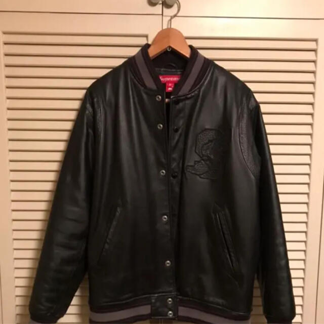 OLD SUPREME LEATHER JACKET