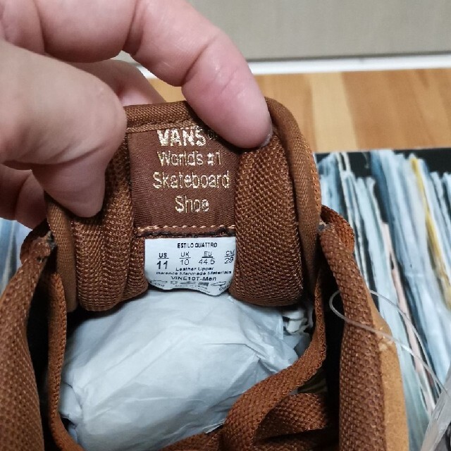 【早い者勝ち値引き】VANS ESTILO QUATTRO ブラウン29cm