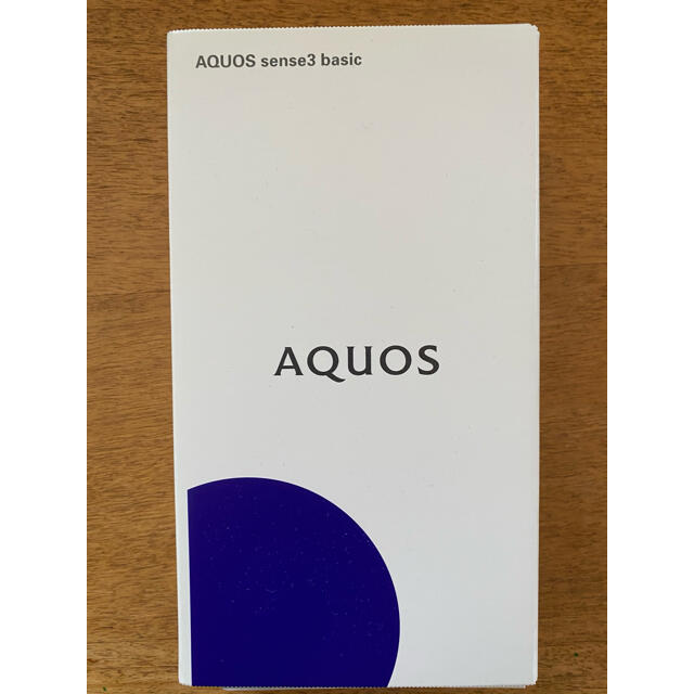 AQUOS(アクオス)のaquos sense 3 basic スマホ/家電/カメラのスマートフォン/携帯電話(スマートフォン本体)の商品写真