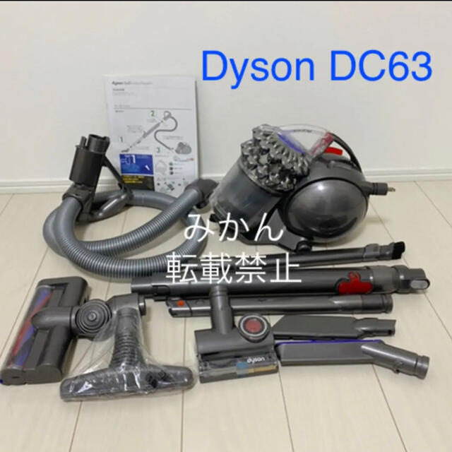 Dyson ダイソンボール DC63 キャニスター サイクロン掃除機