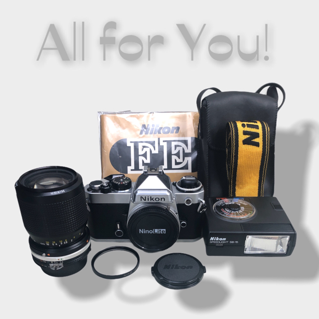 NIKON FE ニコン FE 完動美品  Ai ZOOM35 -105ｍｍ付き