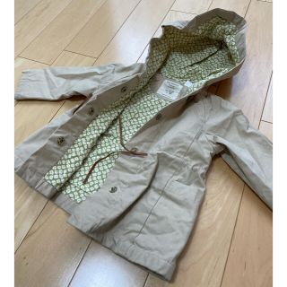 ザラキッズ(ZARA KIDS)のZARA baby girl トレンチコートフーディー 86(コート)